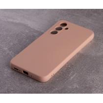Силиконовый чехол SOFT Silicone Case для Samsung A34 (без лого) пудра