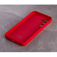 Силіконовий чохол SOFT Silicone Case для телефону Samsung A34 (без лого) червоний