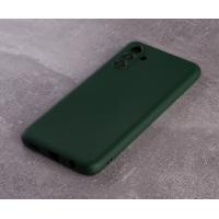 Силіконовий чохол SOFT Silicone Case для телефону Samsung A24 4G (без лого) темно-зелений