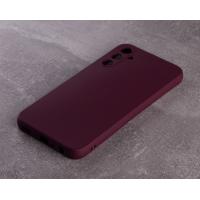 Силиконовый чехол SOFT Silicone Case для Samsung A24 4G (без лого) бордовый