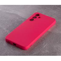 Силиконовый чехол SOFT Silicone Case для Samsung S23 (без лого) малиновый
