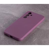 Силиконовый чехол SOFT Silicone Case для Samsung S23 (без лого) лаванда