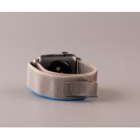 Ремешок для Apple Watch "Nylon" 42/44/45/49 мм серый/синий
