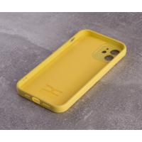 Силіконовий чохол SOFT Silicone Case для телефону iPhone 12 (без лого) лимонний