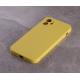 Силіконовий чохол SOFT Silicone Case для телефону iPhone 12 (без лого) лимонний
