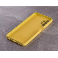 Силиконовый чехол SOFT Silicone Case для Samsung A23 (без лого) лимонный