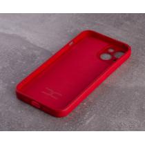 Силіконовий чохол SOFT Silicone Case для телефону iPhone 14 (без лого) червоний