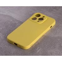 Силіконовий чохол SOFT Silicone Case для телефону iPhone 13 Pro (без лого) лимонний