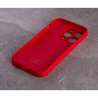 Силіконовий чохол SOFT Silicone Case для телефону iPhone 14 Pro Max (без лого) червоний