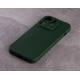 Силиконовый чехол SOFT Silicone Case для iPhone 14 Pro Max (без лого) темно-зеленый