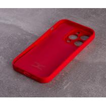 Силіконовий чохол SOFT Silicone Case для телефону iPhone 14 Pro (без лого) червоний