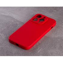 Силіконовий чохол SOFT Silicone Case для телефону iPhone 14 Pro (без лого) червоний
