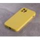 Силіконовий чохол SOFT Silicone Case для телефону iPhone 12 Pro Max (без лого) лимонний