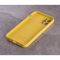 Силіконовий чохол SOFT Silicone Case для телефону iPhone 12 Pro (без лого) лимонний