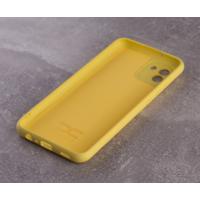 Силиконовый чехол SOFT Silicone Case для Samsung A04 (без лого) лимонный