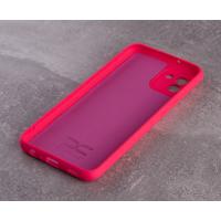 Силиконовый чехол SOFT Silicone Case для Samsung A04 (без лого) малиновый