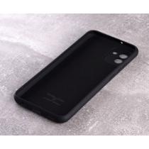 Силиконовый чехол SOFT Silicone Case для Samsung A04 (без лого) черный