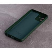 Силіконовий чохол SOFT Silicone Case для телефону Samsung A04 (без лого) темно-зелений