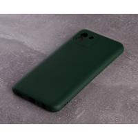 Силіконовий чохол SOFT Silicone Case для телефону Samsung A04 (без лого) темно-зелений