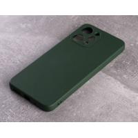 Силіконовий чохол SOFT Silicone Case для телефону Xiaomi Redmi 12 (без лого) темно-зелений