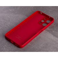 Силиконовый чехол SOFT Silicone Case для Xiaomi Redmi 12 (без лого) красный