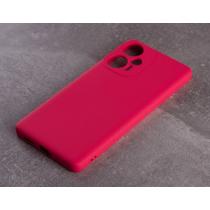 Силиконовый чехол SOFT Silicone Case для Xiaomi Poco F5 (без лого) малиновый