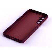 Силиконовый чехол SOFT Silicone Case для Samsung M34 5G (без лого) бордовый