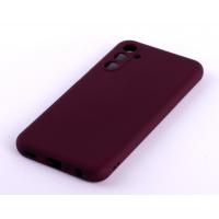Силиконовый чехол SOFT Silicone Case для Samsung M34 5G (без лого) бордовый