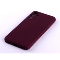 Силіконовий чохол SOFT Silicone Case для телефону Samsung M34 5G (без лого) бордовий