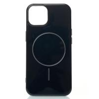 Силиконовый чехол Slim Ring Glamour с поддержкой MagSafe для iPhone 11 Pro Max black