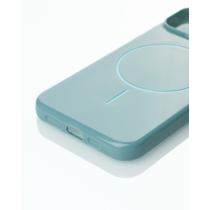 Силіконовий чохол Slim Ring Glamour з підтримкою MagSafe для iPhone 11 wave blue