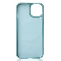 Силіконовий чохол Slim Ring Glamour з підтримкою MagSafe для iPhone 11 wave blue