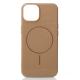 Силиконовый чехол Slim Ring Glamour с поддержкой MagSafe для iPhone 13/14 desert titanium
