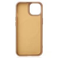 Силиконовый чехол Slim Ring Glamour с поддержкой MagSafe для iPhone 13/14 desert titanium