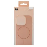 Силиконовый чехол Slim Ring Glamour с поддержкой MagSafe для iPhone 13 Pro Max desert titanium