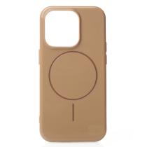 Силиконовый чехол Slim Ring Glamour с поддержкой MagSafe для iPhone 13 Pro Max desert titanium