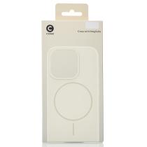 Силиконовый чехол Slim Ring Glamour с поддержкой MagSafe для iPhone 13 Pro Max natural titanium