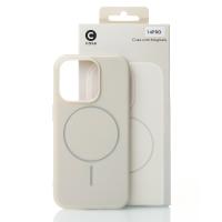 Силиконовый чехол Slim Ring Glamour с поддержкой MagSafe для iPhone 14 Pro natural titanium