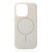 Силиконовый чехол Slim Ring Glamour с поддержкой MagSafe для iPhone 14 Pro Max natural titanium