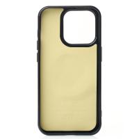 Силиконовый чехол Slim Ring Glamour с поддержкой MagSafe для iPhone 14 Pro Max black