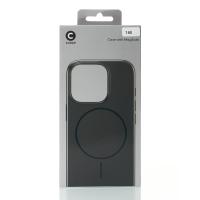 Силиконовый чехол Slim Ring Glamour с поддержкой MagSafe для iPhone 16E / iPhone 17E black