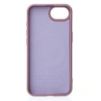 Силиконовый чехол Slim Ring Glamour с поддержкой MagSafe для iPhone 16E / iPhone 17E deep purple