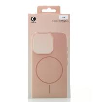 Силіконовий чохол Slim Ring Glamour з підтримкою MagSafe для iPhone 16E / iPhone 17E desert titanium