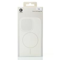 Силиконовый чехол Slim Ring Glamour с поддержкой MagSafe для iPhone 16E / iPhone 17E natural titanium