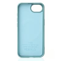 Силиконовый чехол Slim Ring Glamour с поддержкой MagSafe для iPhone 16E / iPhone 17E wave blue