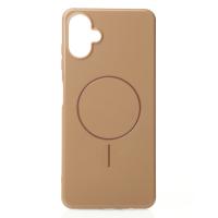 Силиконовый чехол Slim Ring Glamour с поддержкой MagSafe для Samsung A06 desert titanium