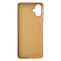 Силиконовый чехол Slim Ring Glamour с поддержкой MagSafe для Samsung A06 desert titanium