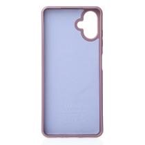 Силиконовый чехол Slim Ring Glamour с поддержкой MagSafe для Samsung A06 deep purple
