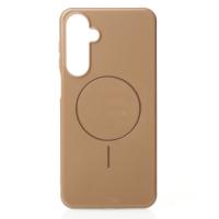 Силиконовый чехол Slim Ring Glamour с поддержкой MagSafe для Samsung A16 desert titanium
