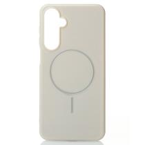 Силиконовый чехол Slim Ring Glamour с поддержкой MagSafe для Samsung A16 natural titanium